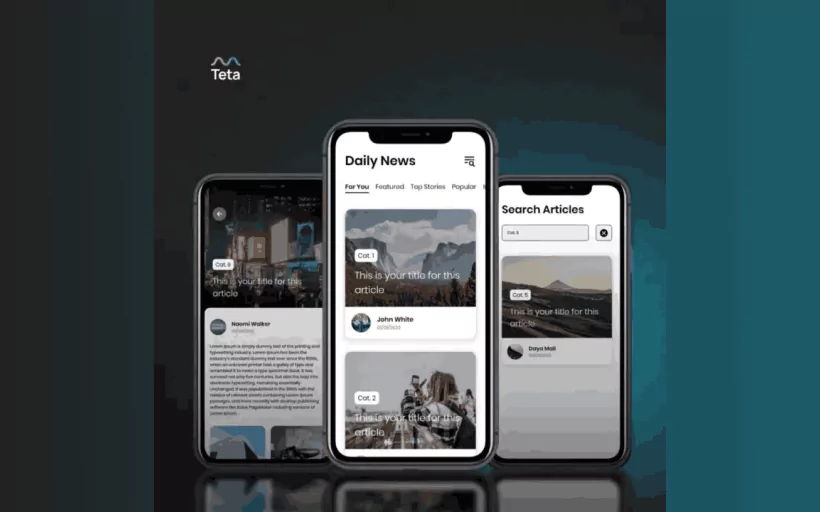 Teta : low-code builder